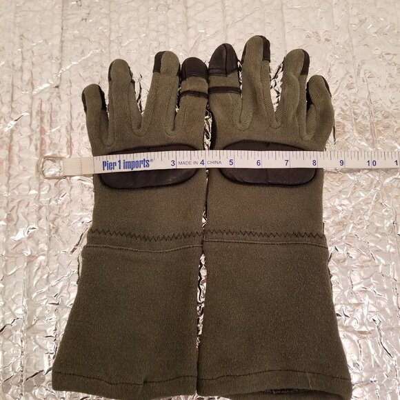 Men's Large HWI HATCH Kevlar/Leather Tactical Long Sleeve Operator Gloves - Picture 5 of 9